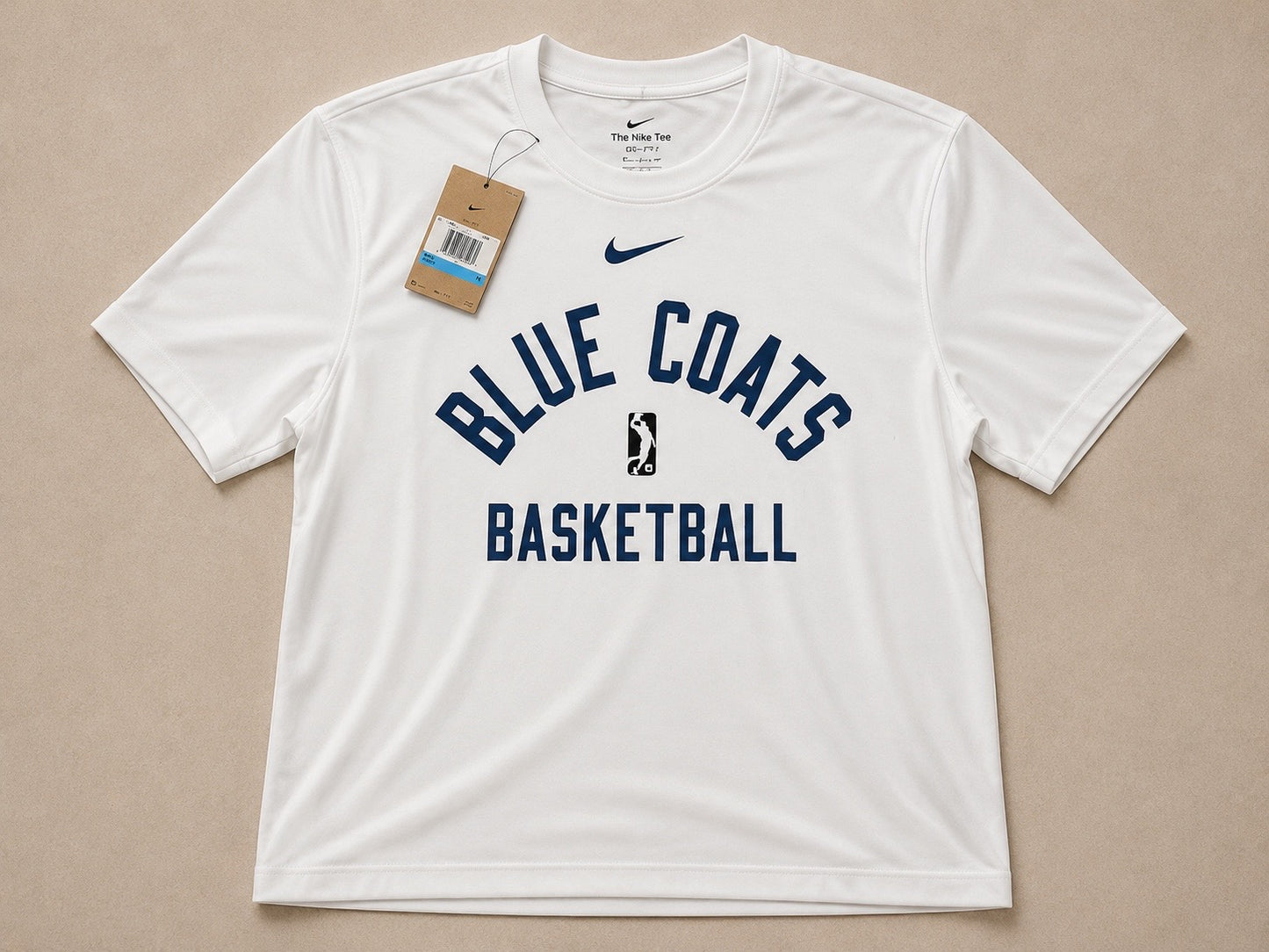 Nike Dri-FIT Blue Coats Basketball Performance T-Shirt – White – Medium