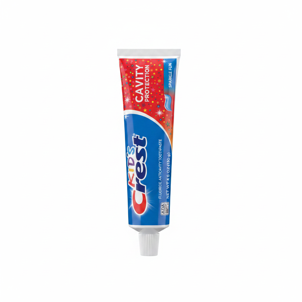 Crest Kids Toothpaste Professional Product Photo