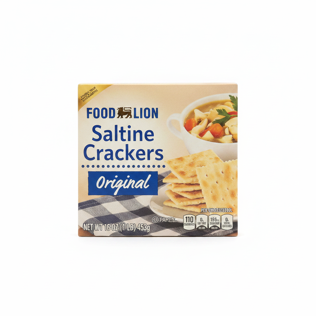 Food Lion Original Saltine Crackers 16 oz box