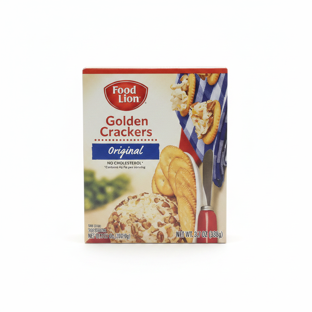 Food Lion Original Golden Crackers 13.7 oz box