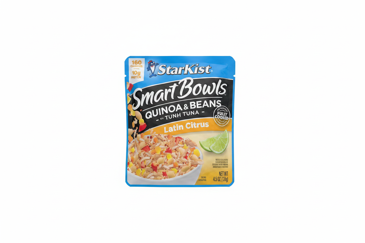 StarKist Smart Bowls Quinoa & Beans Latin Citrus Clean Product Photo