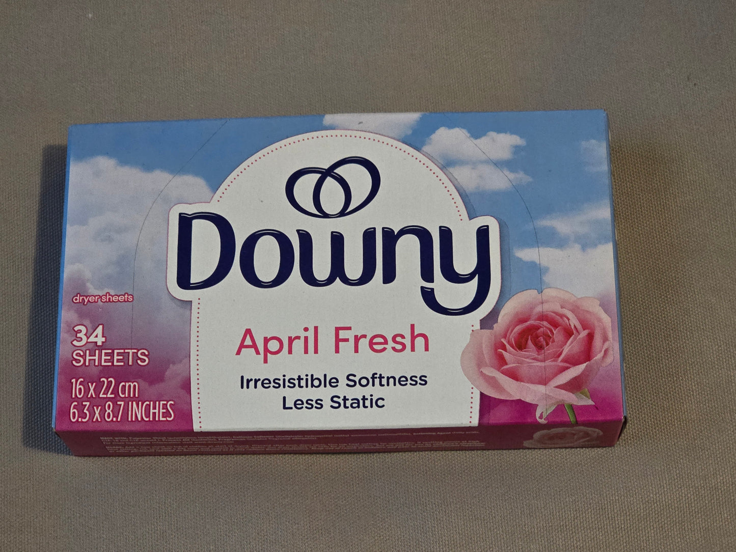 Downy April Fresh Dryer Sheets – 34 Count