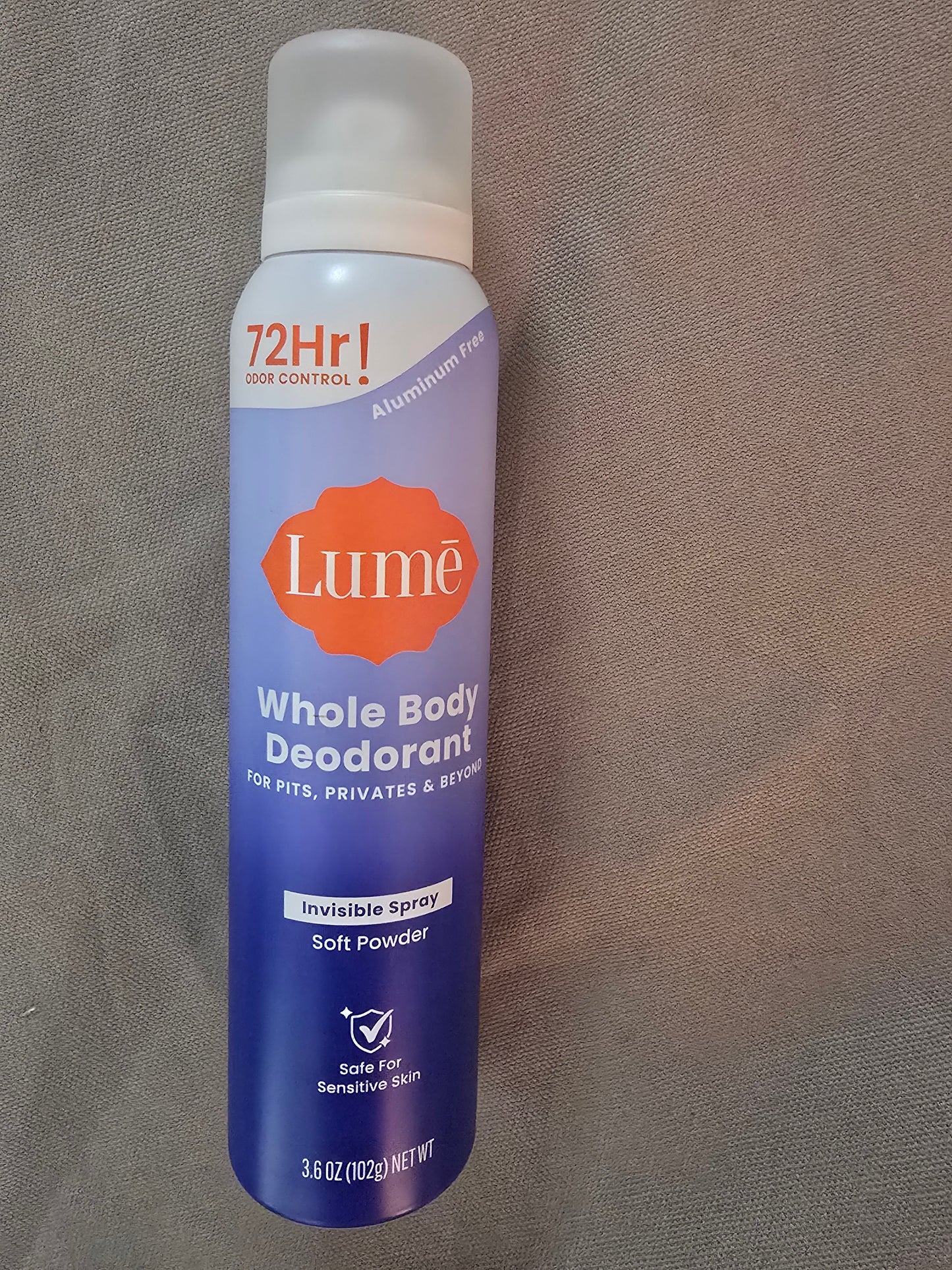 Lume Whole Body Deodorant Spray