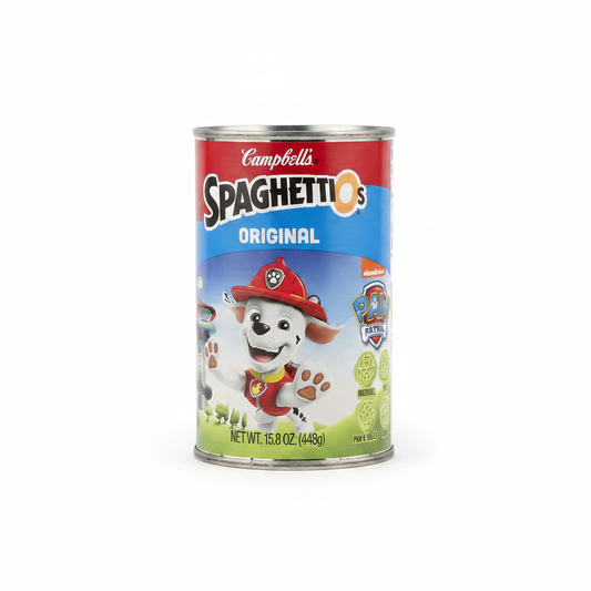 Campbell's SpaghettiOs Paw Patrol Clean Product Photo