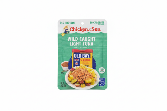 Chicken of the Sea Wild Caught Light Tuna Old Bay Clean Product Photo