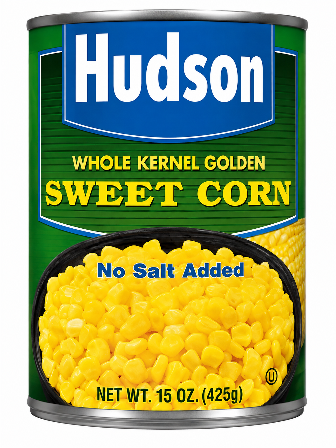 Hudson No Salt Added Whole Kernel Golden Sweet Corn – 15 oz