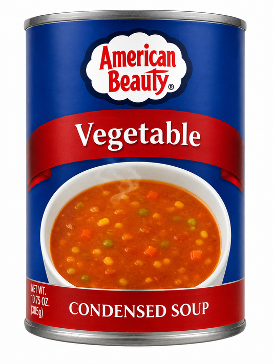 American Beauty Vegetable Condensed Soup – 10.5 oz