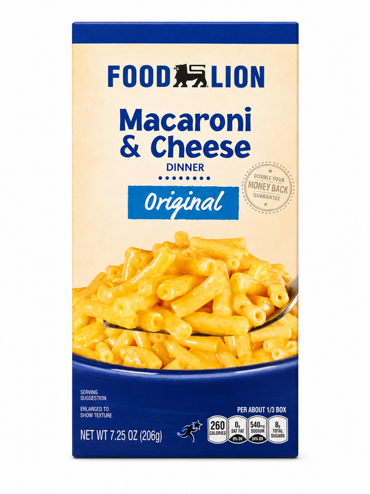 Food Lion Original Macaroni & Cheese Dinner – 7.25 oz