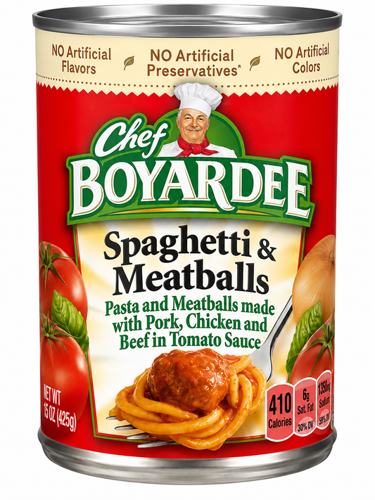 Chef Boyardee Spaghetti & Meatballs