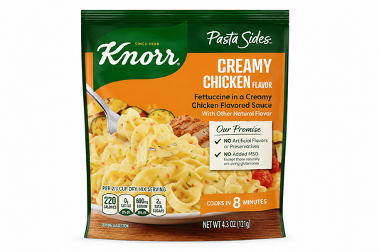 Knorr Pasta Sides Creamy Chicken Fettuccine – 4.2 oz
