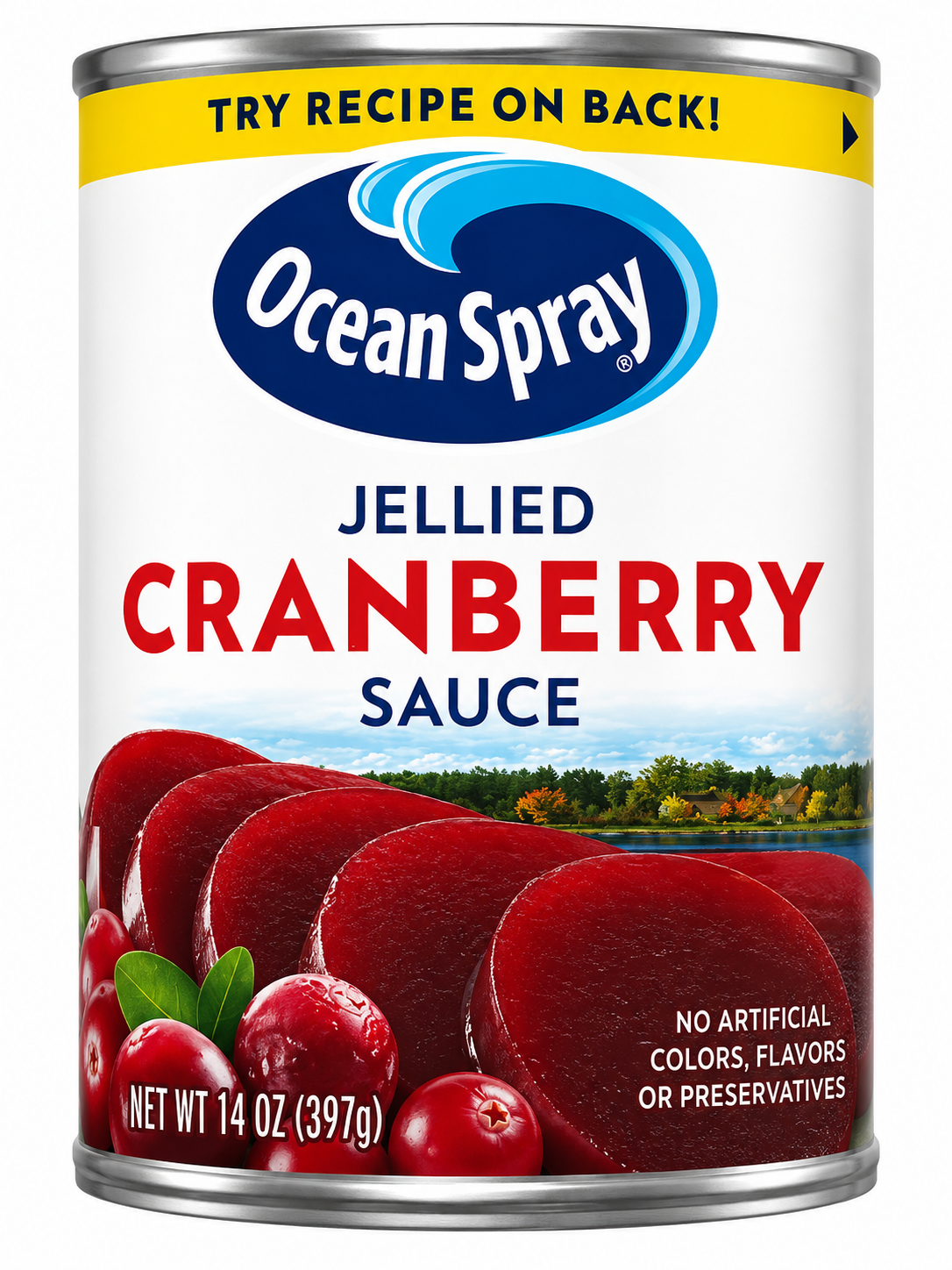 Ocean Spray Jellied Cranberry Sauce – 14 oz