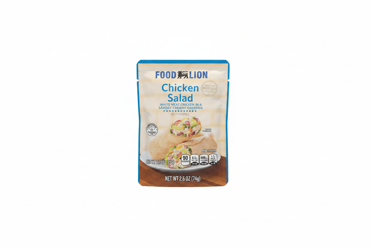 Food Lion Chicken Salad Clean Product Photo