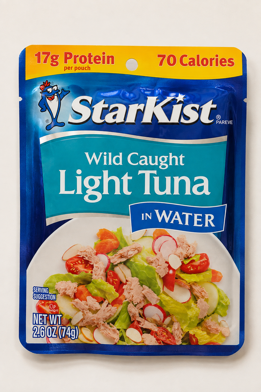 StarKist Wild Caught Light Tuna in Water – 2.6 oz Pouch