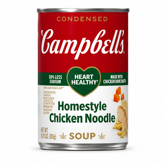 Campbell's Homestyle Chicken Noodle Soup – Heart Healthy