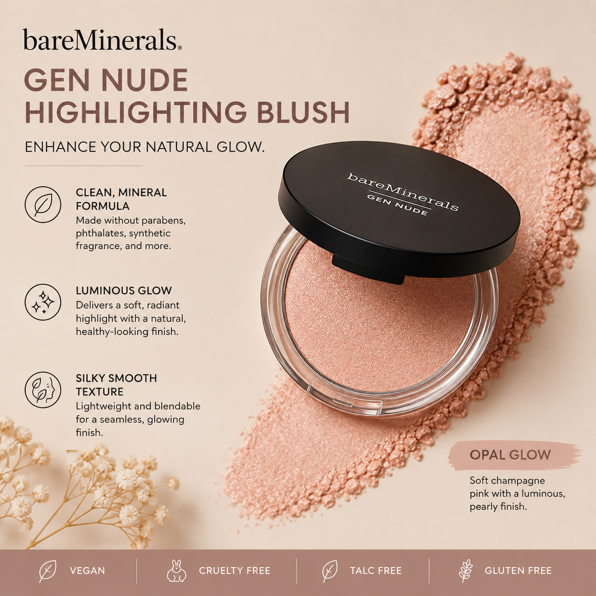 bareMinerals Gen Nude Highlighting Blush