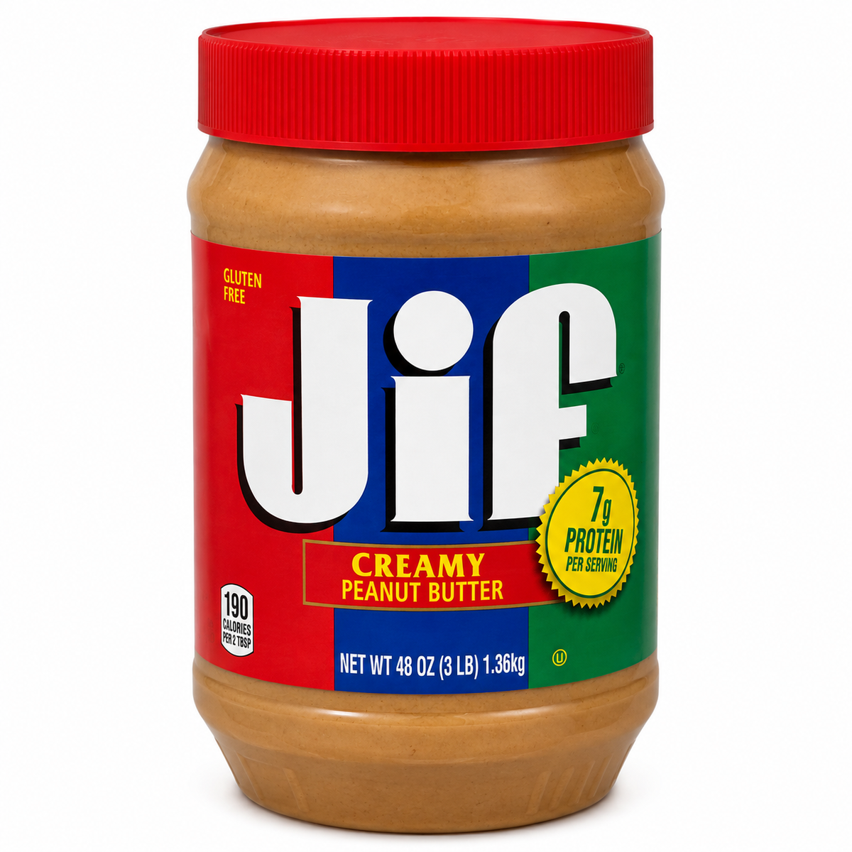 Jif Creamy Peanut Butter – 48 oz
